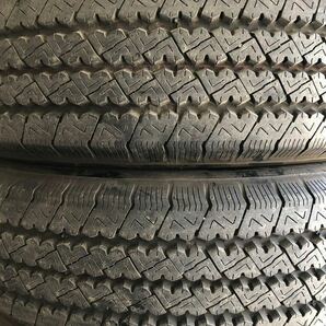 新車外し 2021年〜2022年 6本セット215/70R17.5 118/116Lブリヂストンタイヤ R265着払いバリ山 マイクロバス トラック RIBの画像5