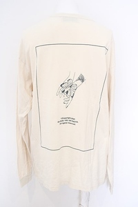 NIL DUE / NIL UN TOKYO / LONG SLEEVE TATTOO F アイボリー O-24-02-26-005-NI-to-YM-ZT061