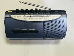 SONY ソニー CFM-E5 ラジオカセットレコーダー ラジカセ コンパクト ラジカセ 稼動品53