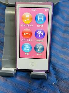 iPod nano 第7世代 A1446 16GB Apple MD479J 本体のみ