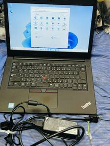 Lenovo ThinkPad E470 ノートPC . Core i5-7200U Windows11 稼動品