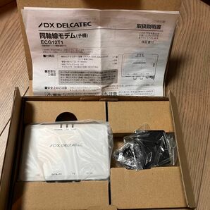 DX ANTENNA ECG12T1 無線LAN付き同軸線モデム　子機