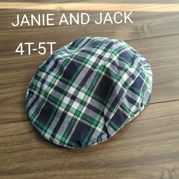 JANIE AND JACK　ハンチングキャップ　ベレー帽