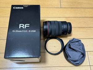 Canon キヤノン RFマウント レンズ RF 15-35mm f2.8 L IS USM