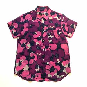 90s ARCHIVE JUNYA WATANABE COMME des GARCONS ジュンヤワタナベ コムデギャルソン 花柄 フラワー シフォンシャツ /半袖シャツ ブラウス