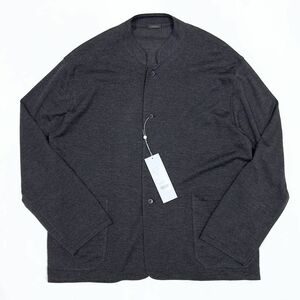 【未使用品】 COMOLI コモリ カシミヤシルク ニットジャケット / X01-06005 / サイズ:3 / CHARCOAL チャコールグレー / 2023S/S