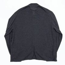 【未使用品】 COMOLI コモリ カシミヤシルク ニットジャケット / X01-06005 / サイズ:3 / CHARCOAL チャコールグレー / 2023S/S_画像3