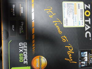 ZOTAC GeForce GTX 680 2GB GDDR5 ★中古・動作確認済み★