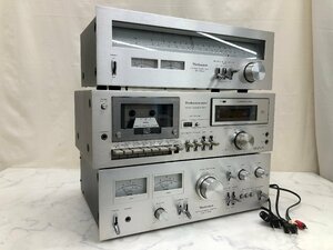 Y1153　ジャンク品　オーディオ機器　システムコンポ　Technics　テクニクス　ST-7300Ⅱ / SU-7300Ⅱ / RS-M20　【元箱付き】【3個口発送】