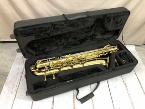 Y1171　中古品　木管楽器　バリトンサックス　PLAYTECH　プレイテック　PTBS-200　　【ケース付き】