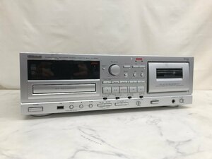 Y1218　現状品　オーディオ機器　CD / カセットレコーダー　TEAC　ティアック　AD-RW900 S