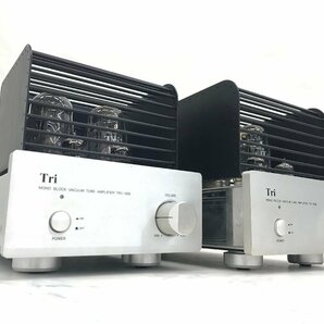 Y1233 現状品 オーディオ機器 真空管アンプ TRIODE トライオード TRV-M88 ペアの画像1