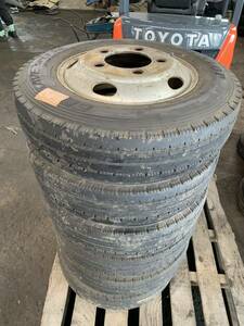 15x5J 116.5-8TC 6本　エルフ 185/85R16 夏タイヤ　ホイール付き