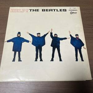 レコード The Beatles ビートルズ 「Help! 4人はアイドル 」LP 12インチ Odeon OP-7387