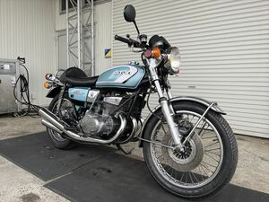 GT550 49721 Suzuki 3 cylinder 2 stroke 543cc engine actual work! revolutions rise excellent! present condition sale / Giulia -li made seat / import new. domestic not yet registration / Toyohashi city /890V
