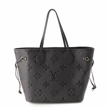 【ルイヴィトン】Louis Vuitton　モノグラムアンプラント ネヴァーフルMM トートバッグ M45685 ノワール 【中古】【正規品保証】194839_画像1