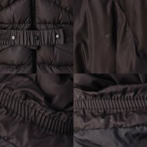 【モンクレール】Moncler　20年 キッズ AGOT アゴット フード ベルト ダウンコート ブラック 14A 【中古】【正規品保証】203684_画像6