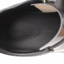 【アレキサンダーマックイーン】Alexander McQueen　ビニール ローカット スニーカー シューズ クリアブラック 41 1/2 【中古】203544_画像7