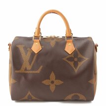 【ルイヴィトン】Louis Vuitton モノグラム ジャイアント スピーディ バンドリエール30 2wayボストンバッグ 【中古】199069_画像3