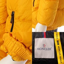 【モンクレール】Moncler ジーニアス メンズ 18年 MERGULE フード ダウンジャケット アウター 49907 イエロー 0【中古】203588_画像6