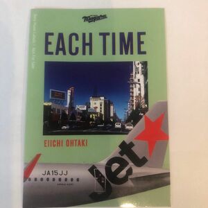 ジェットスター／大瀧詠一・EACH TIME 発売40周年 コラボステッカー