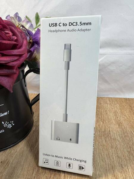 USB C to DC3.5 アダプタ