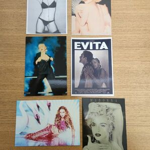 マドンナ　Madonna　ポストカード　6枚セット