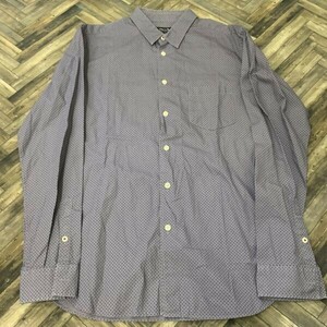 yaM1751 purple dot Comme Ca Ism long sleeve shirt L