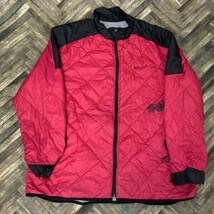 ヤM604 NIKE ナイキ 旧タグ ジャケット ジャンパー ブラック レッド XL メンズ 全体的に汚れあり_画像1