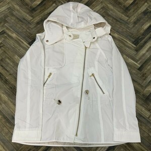 ヤM257 ZARA ジャケット ジャンパー ブルゾン ホワイト M