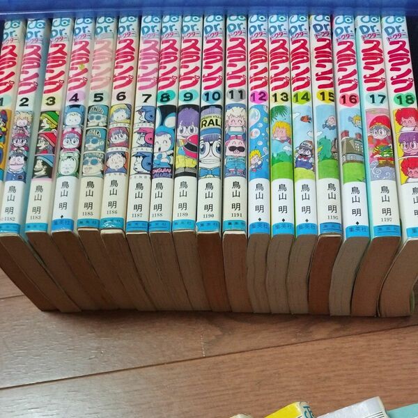 Dr スランプ　アラレちゃん ドクタースランプ 　全18巻完結セット 鳥山明 　古本　12、13、14、16巻4冊新品