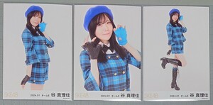 SKE48 谷真理佳 生写真 狼とプライド衣装 2024.01