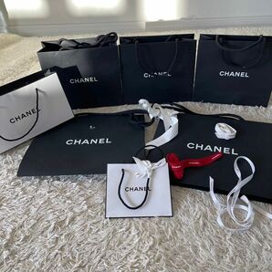 シャネル CHANEL ショッパー 紙袋 ショップ袋　リボン