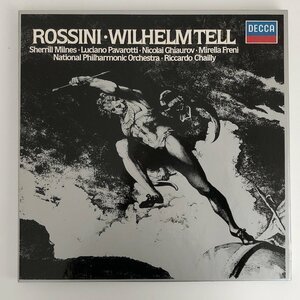 LP/ シャイー / ロッシーニ：歌劇「ウィリアム・テル」 / ドイツ盤 BOX 4枚組 DECCA 6.35493 40311