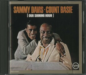 CD/ SAMMY DAVIS、COUNT BASIE / OUR SHINING HOUR / サミー・デイヴィス、カウント・ベイシー / 国内盤 POCJ-2084 40303