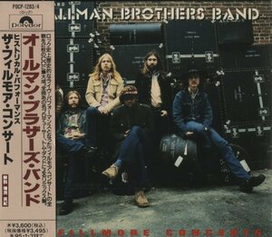 CD/ 2CD / THE ALLMAN BROTHERS BAND / THE FILLMORE CONCERTS / オールマン・ブラザーズ・バンド / 国内盤 帯付 BOX POCP-1283/4 40305