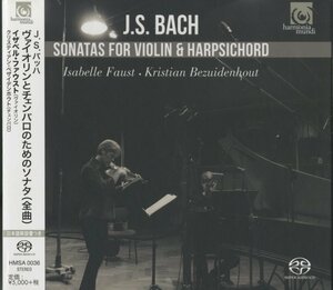 【美品】CD/ ファウスト / J.S.バッハ:ヴァイオリンとチェンバロの為のソナタ / 国内盤 SACD シングルレイヤー 帯付 HMSA0036 40319