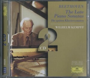 CD/2CD/ ヴィルヘルム・ケンプ / ベートーヴェン：後期ソナタ集 / 輸入盤 2枚組 453010-2 40325