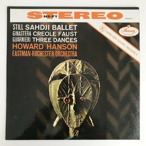LP/ ハンソン / スティル：バレエ音楽「サハジ」 / US盤 オリジナル マルーンラベル MERCURY SR90257 40302-1319