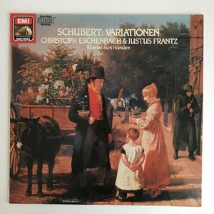 LP/ エッシェンバッハ、フランツ / シューベルト：4手のピアノのための変奏曲集 / ドイツ盤 DIGITAL EMI 1435371 40305