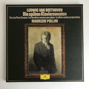LP/ ポリーニ / ベートーヴェン：後期ピアノ・ソナタ集 / ドイツ盤 3枚組 BOX ブックレット DGG 2709072 40305