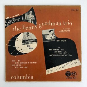 EP/ BENNY GOODMAN / PLAYS FOR THE FLETCHER HENDERSON FUND / 国内盤 COLUMBIA EM-85 40315