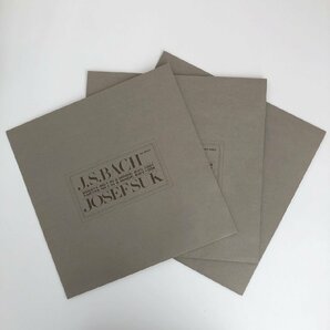 LP/ スーク / J.S.バッハ：無伴奏ヴァイオリンのためのソナタとパルティータ / 国内盤 3枚組 BOX TOSHIBA EMI AA-9682C 40317の画像4