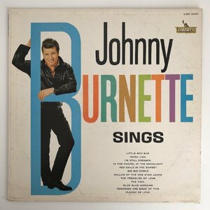 LP/ JOHNNY BURNETTE / SINGS / ジョニー・バーネット / US盤 オリジナル レインボーラベル 深溝 LIBERTY LRP-3190 40317