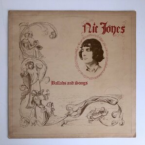 LP/ NIC JONES / BALLADS AND SONGS / UK盤 オリジナル インナー TRAILER LER2014 40326-3957の画像1