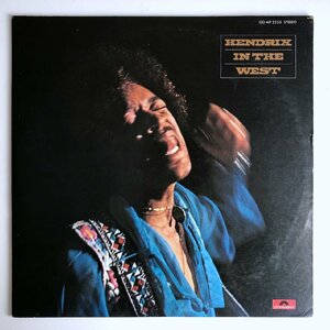 LP/ JIMI HENDRIX / HENDRIX IN THE WEST / ジミ・ヘンドリックス / 国内盤 ライナー POLYDOR MP2235 40326