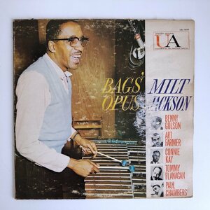 LP/ MILT JACKSON / BAGS' OPUS / ミルト・ジャクソン / US盤 黒ラベル UNITED ARTISTS UAS5022 40326