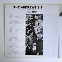 LP/ THE ANDREWS SISTERS / 32 STRICT SELECTION / アンドリューズ・シスターズ / 国内盤 2枚組 帯・ライナー WAVE MFPL84803/4 40329_画像3