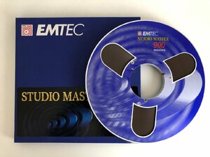 オープンリールテープ 10号 EMTEC STUDIO MASTER 900 MAXIMA メタルリール テープ付き 使用済み 現状品