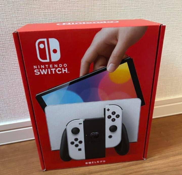 新品未開封Nintendo Switch(有機ELモデル) Joy-Con(L)/(R) ホワイト